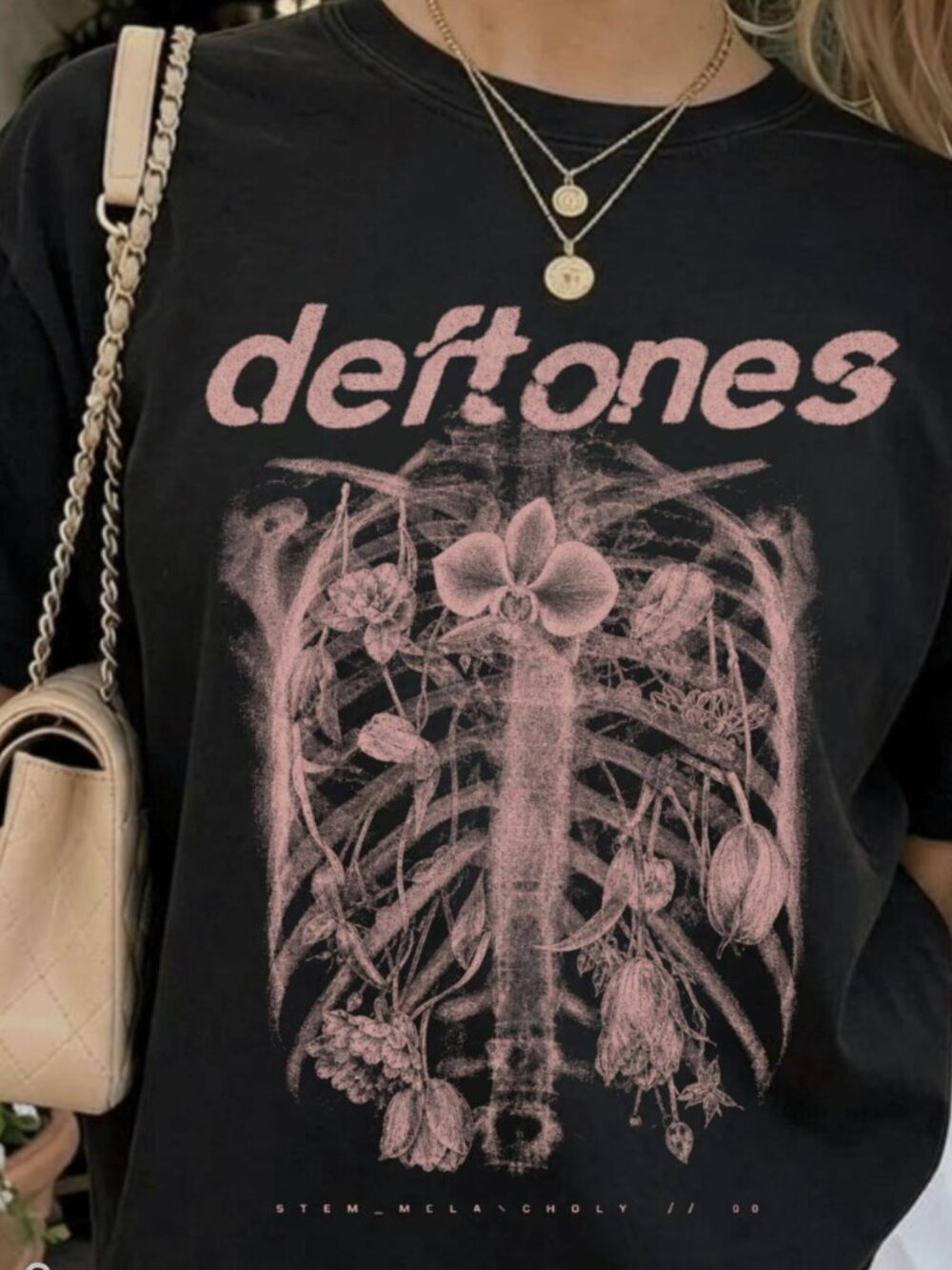 Deftones Vintage Band Tee, Grunge Rock Graphic Shirt